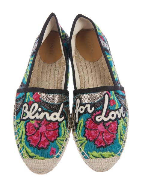 gucci espadrilles floral